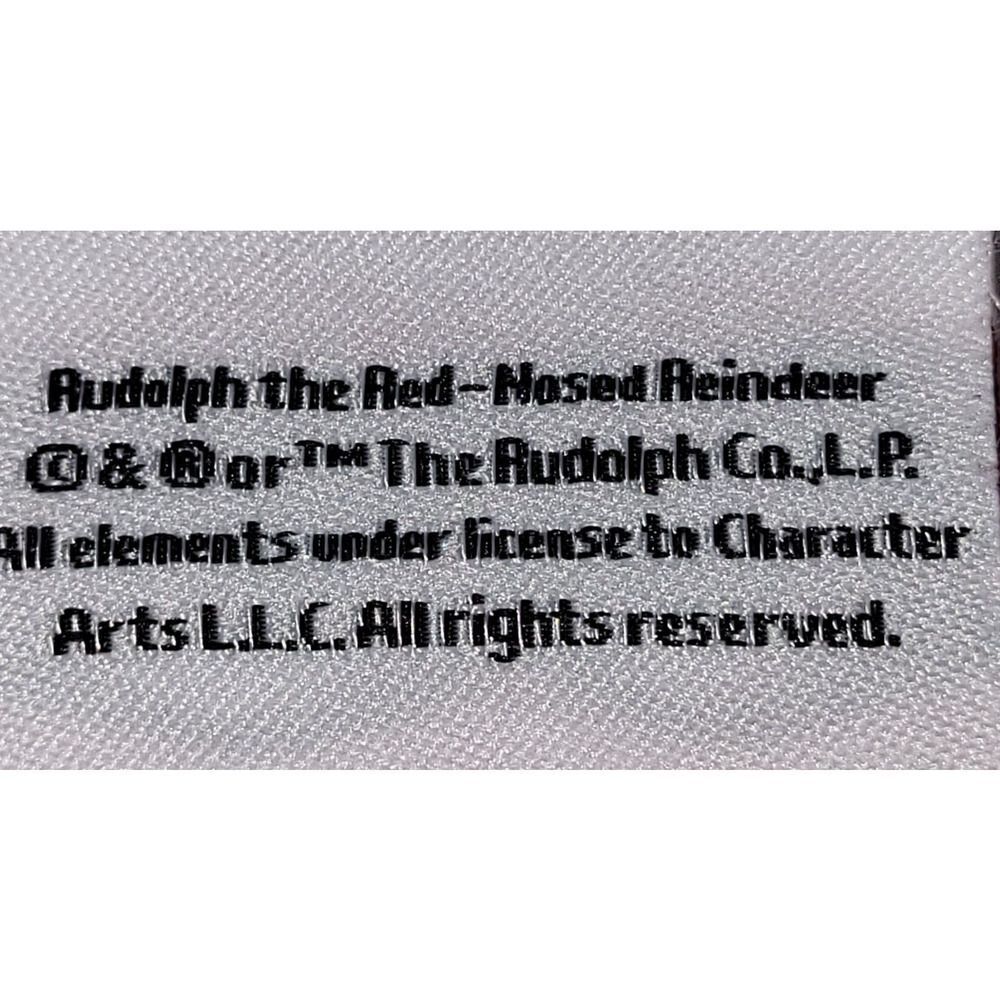 The Rudolph Co Size 12-14 Lounge Pants / Pajamas Stretch Soft Reindeer Red Xmas - Picture 10 of 11